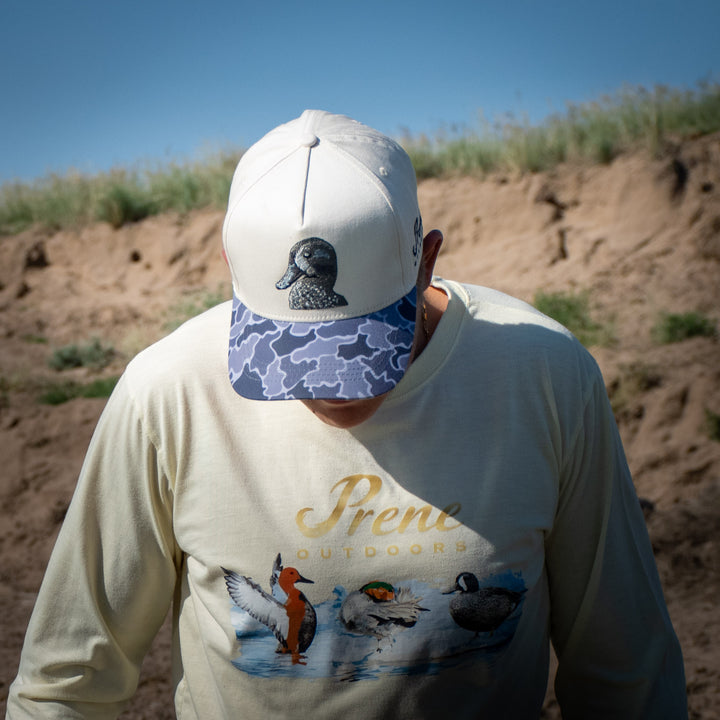 Blue-Wing Snapback Hat