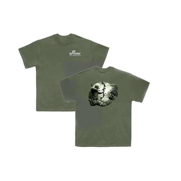 Old Timer Bow Hunter Olive Tee
