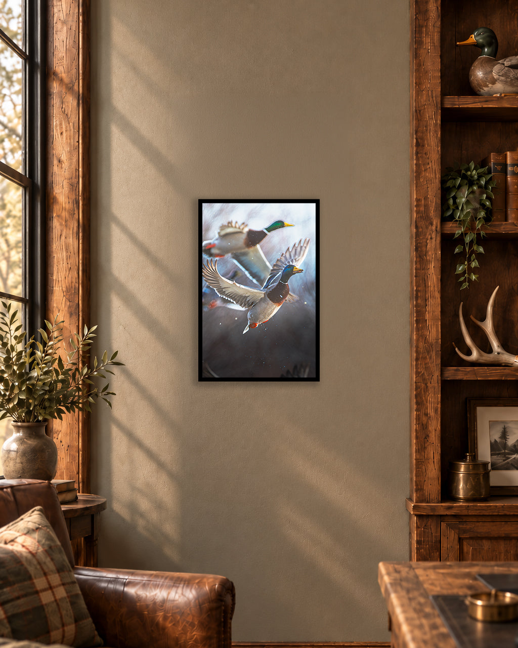 The General - Mallard 12 x 18 Framed Giclee Fine Art Print (Only 5 Available)